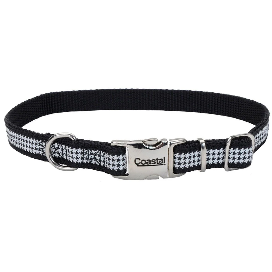Ribbon Adjustable Dog Collar with Metal Buckle - Nail Gallerys