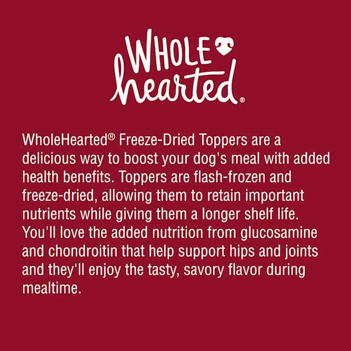 WholeHearted Freeze-Dried Health Dog Food Toppers - Nail Gallerys