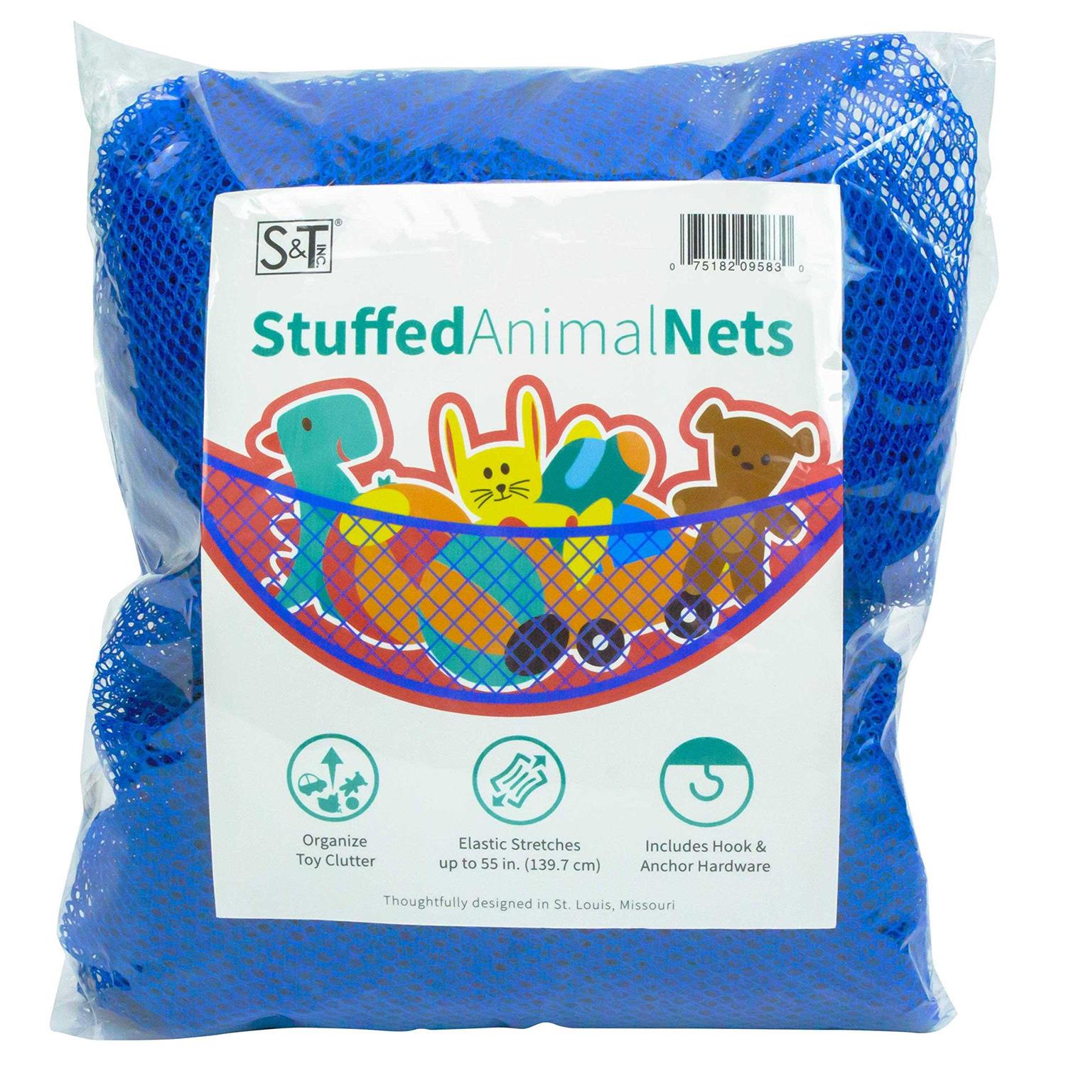 S&t Inc. Stuffed Animal Net or Hammock Mesh Hanging Stuffed Animal St - Nail Gallerys