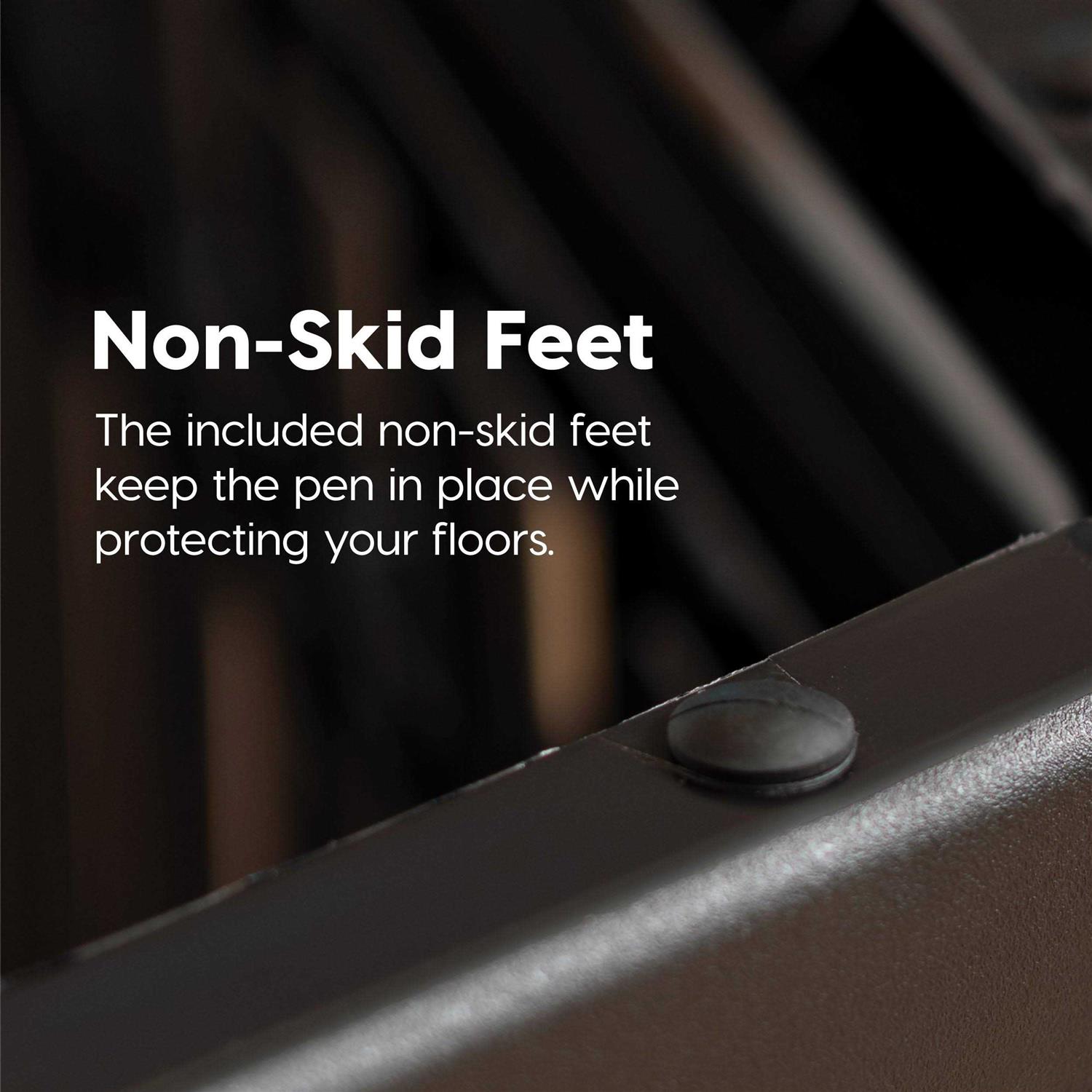 IRIS USA 6 Panel Exercise Pet Playpen with Door - Nail Gallerys