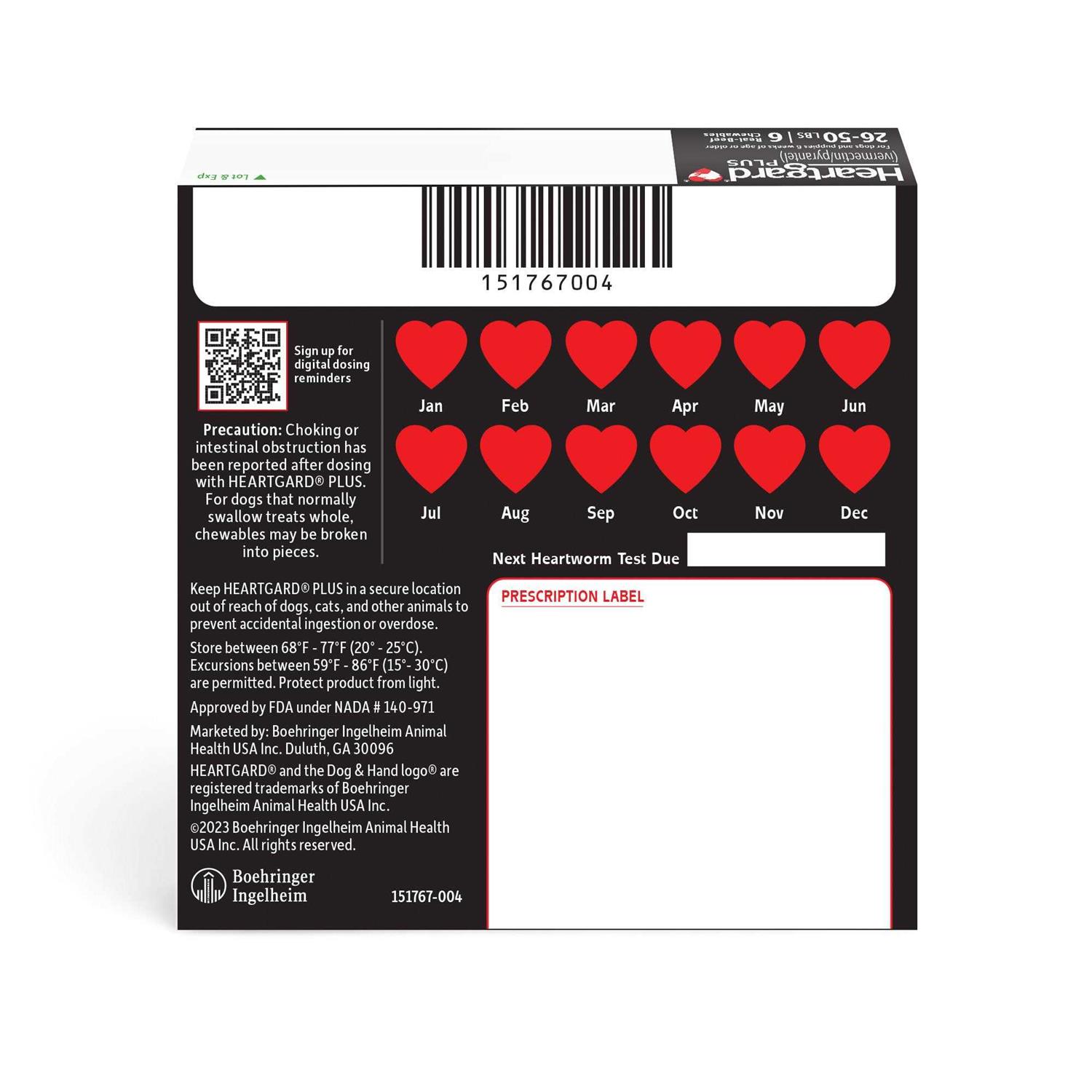 Heartgard Plus Chewables for Dogs - Nail Gallerys