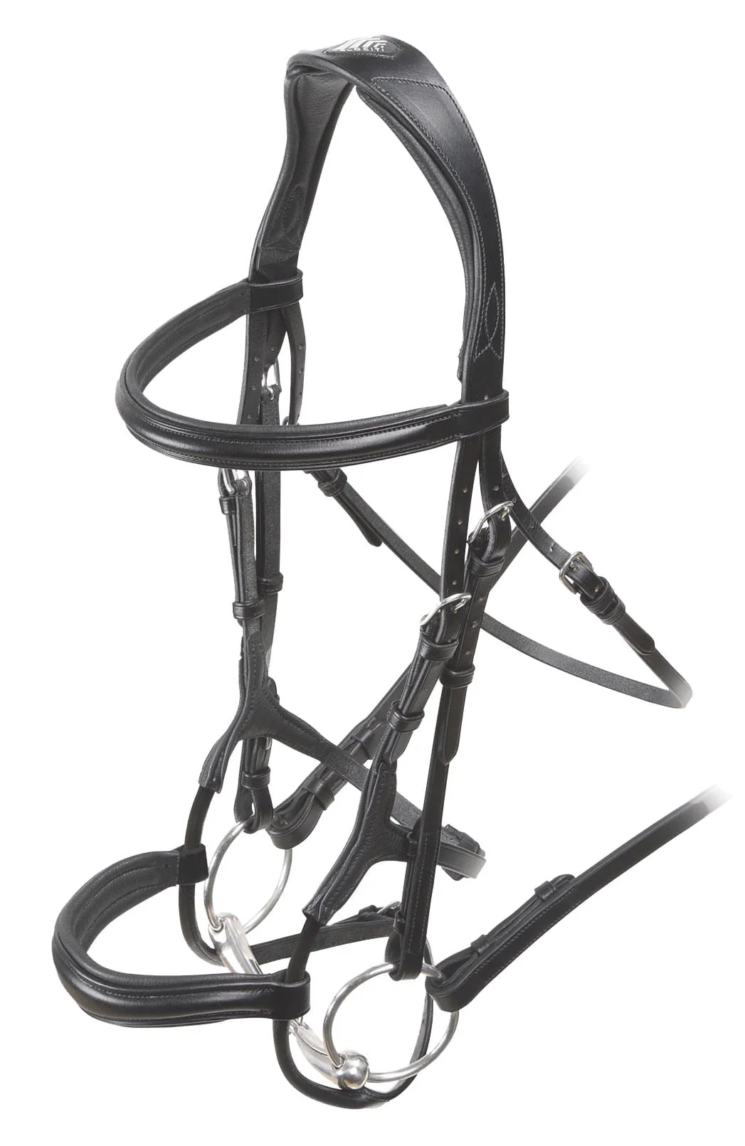 Velociti Rolled Padded Cavesson Bridle - Nail Gallerys