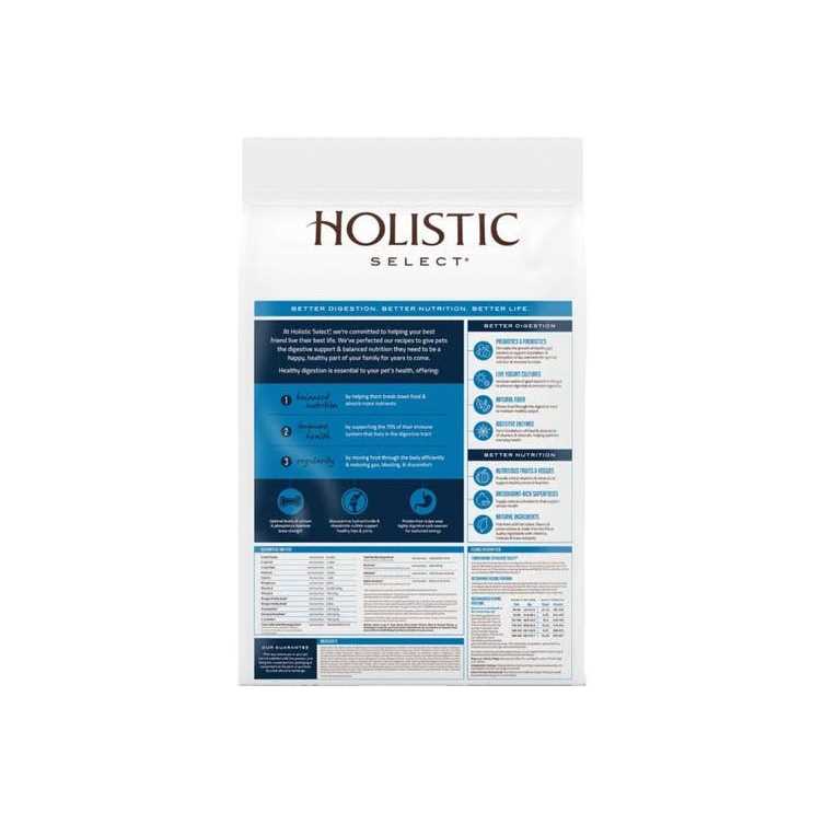 Holistic Select Large & Giant Breed Adult Health Chicken Meal & Oatmeal Dry Dog Food - Nail Gallerys