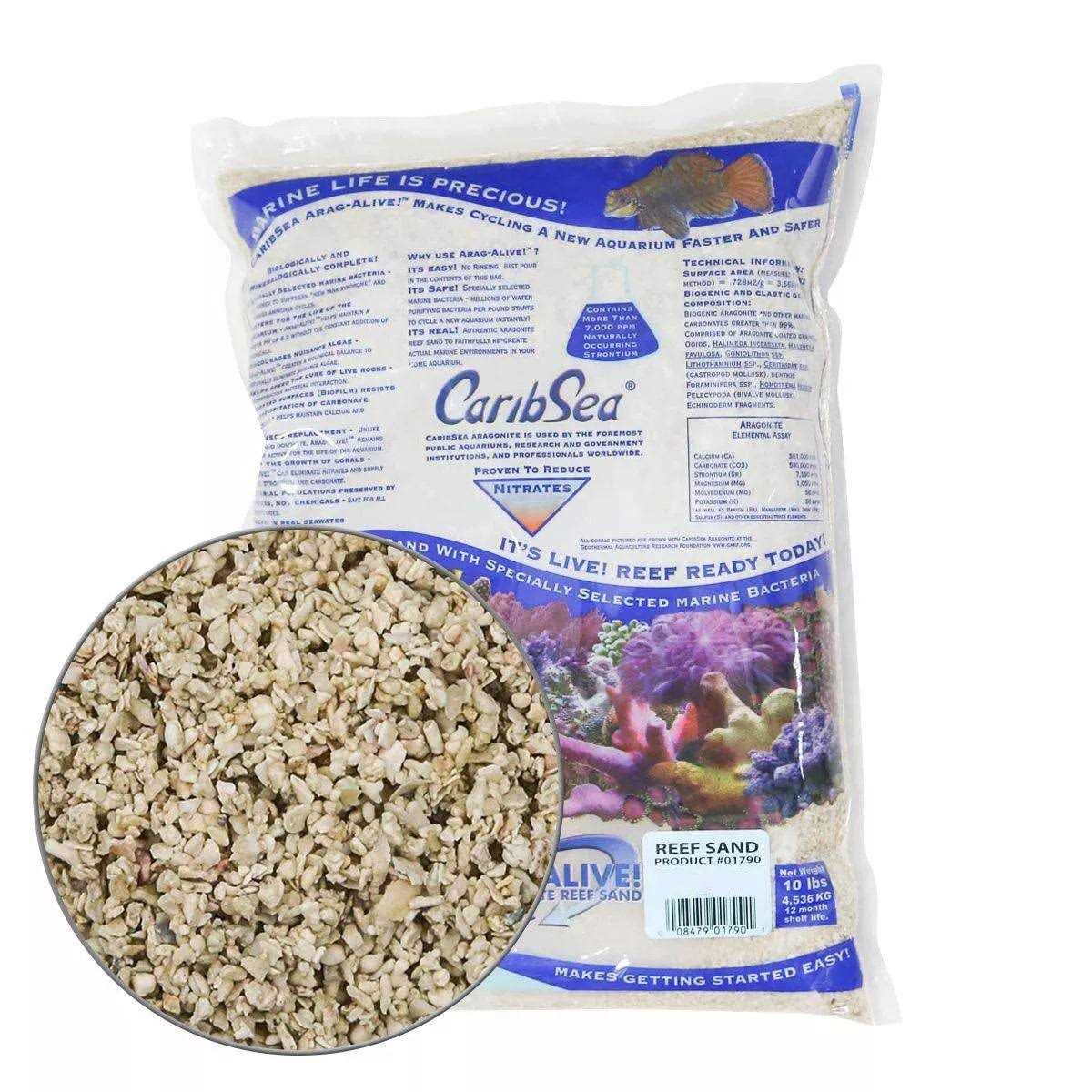 CaribSea Arag-Alive Special Grade Reef Sand - Nail Gallerys