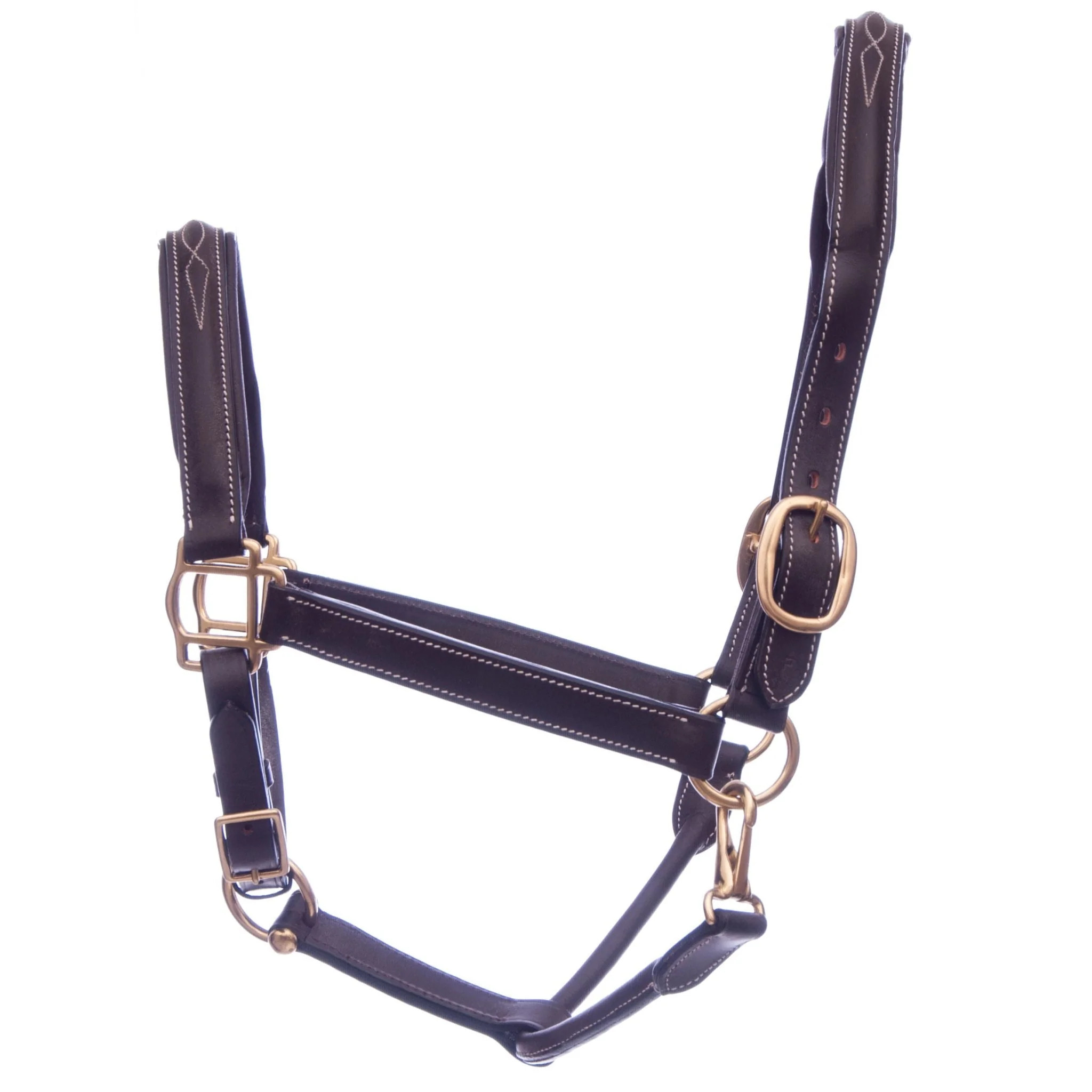 Uniquely English Fancy Stitched Leather Horse Halter - Nail Gallerys
