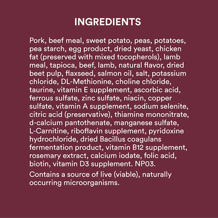 WholeHearted Grain Free Pork Beef & Lamb Recipe Dry Dog Food - Nail Gallerys