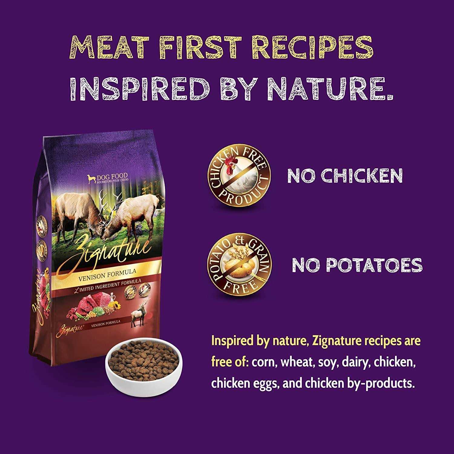 Zignature Limited Ingredient Venison Formula Dry Dog Food - Nail Gallerys