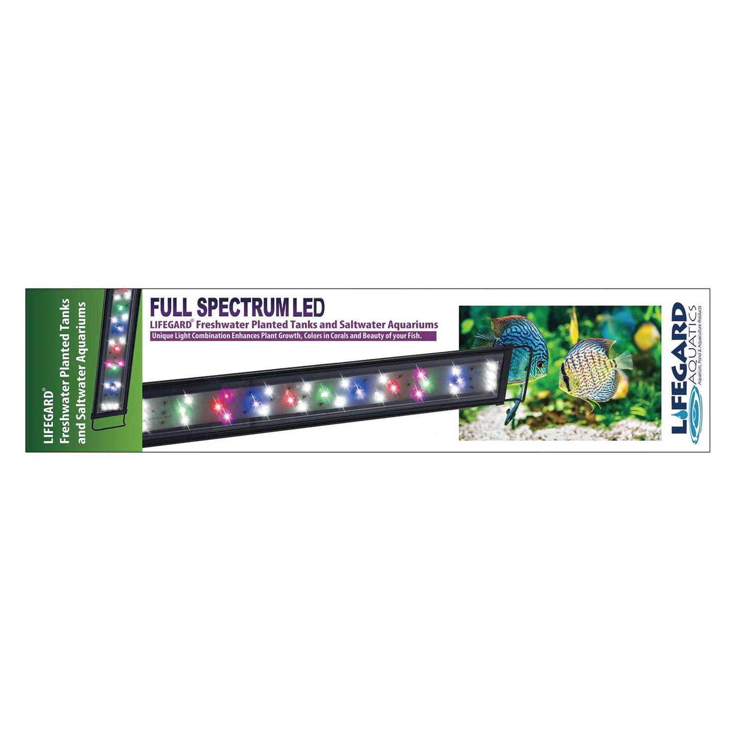 Lifegard Aquatics Full Spectrum LED Aquarium Light - Nail Gallerys