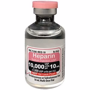 Rx Heparin Injection for Dogs, Cats, & Horses - Nail Gallerys