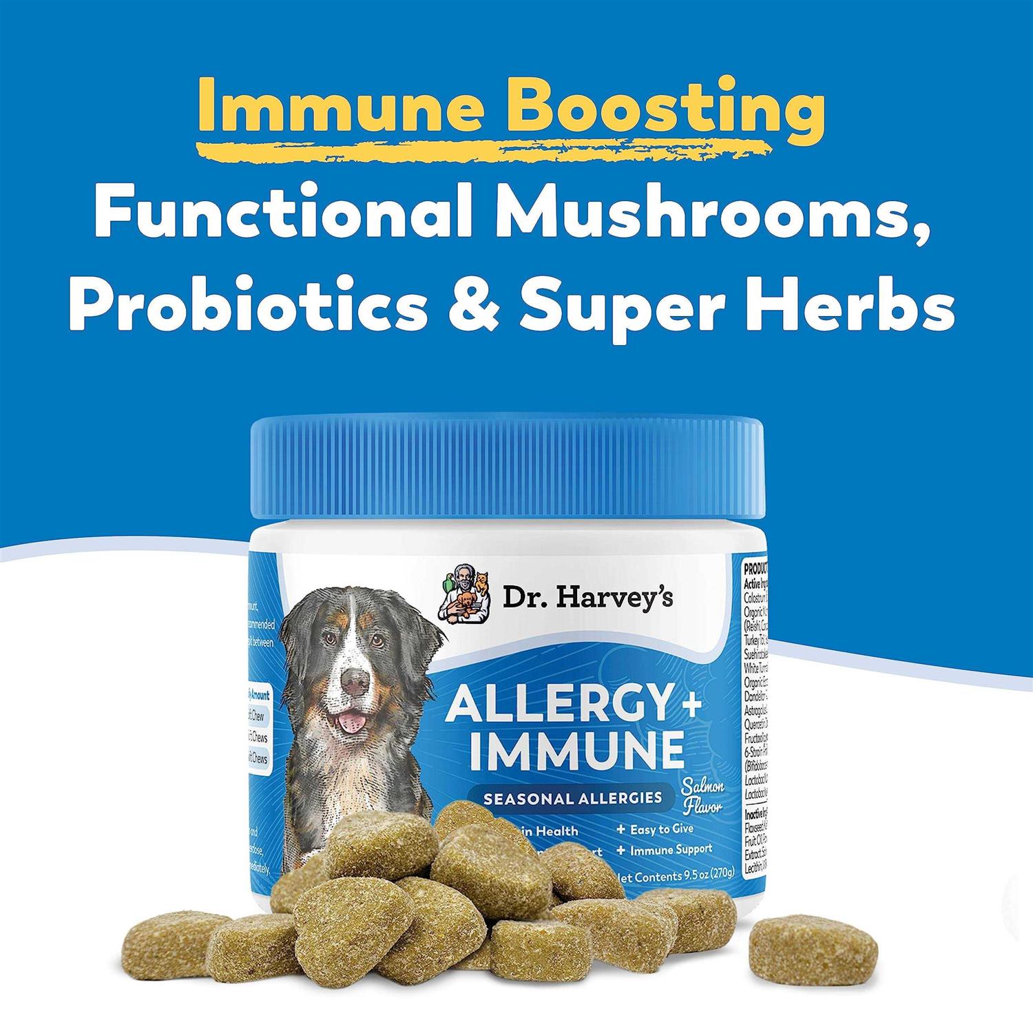 Dr. Harvey’s Allergy + Immune Support Soft Chews for Dogs - Nail Gallerys