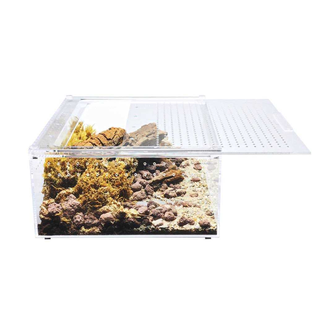 HerpCult Acrylic Terrarium Extra Large Flat YKL40A - Nail Gallerys