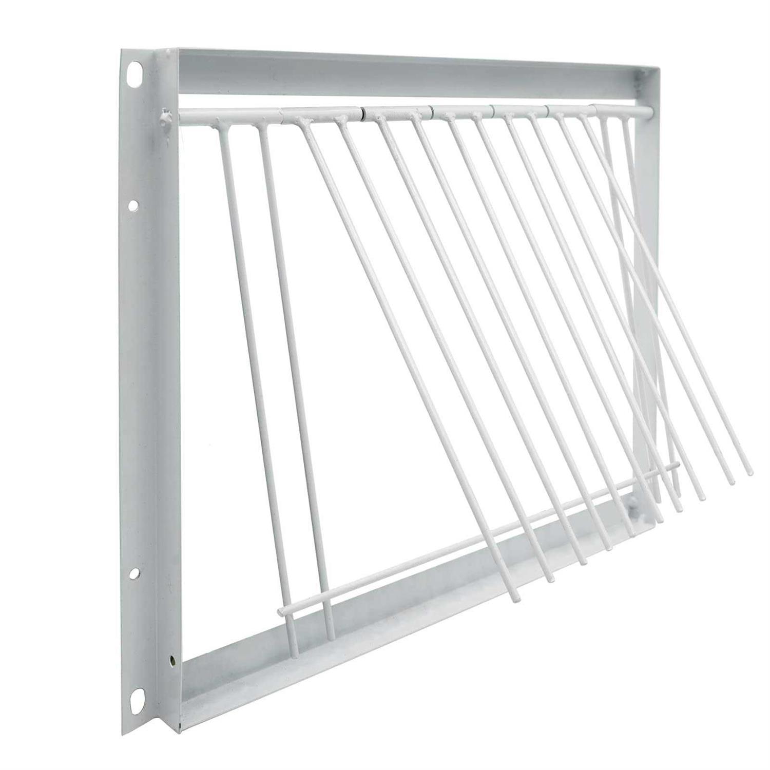 Junniu 11.8in/30cm Pigeon Cage Door One Way Entrance Door Bird T Trap Birdcage Iron Wire Trap Door for Racing Pigeon Bird Cage Breeding Supply - Nail Gallerys