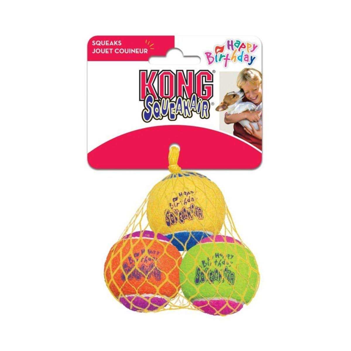 Kong Squeakair Tennis Balls - Nail Gallerys