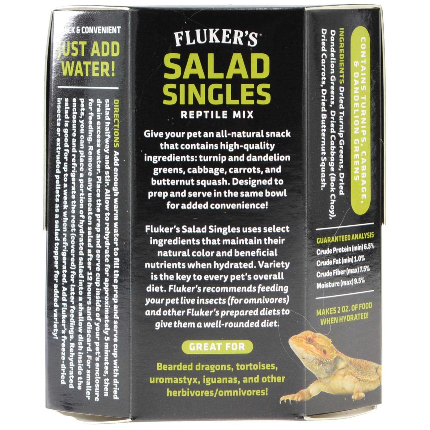 Flukers Salad Singles Reptile Blend - Nail Gallerys