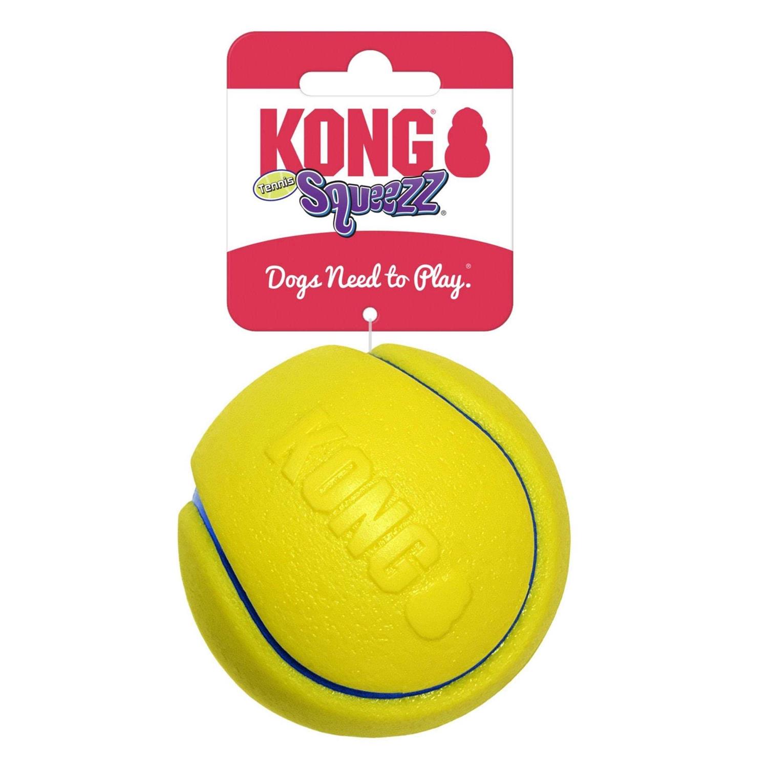 KONG Squeezz Tennis Ball Assorted - Nail Gallerys
