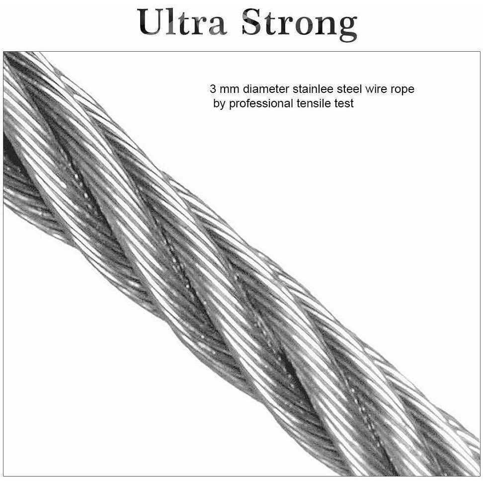 Tresbro Reflective Dog Tie Out Cable for Dogs Up to 250 Pounds - Nail Gallerys