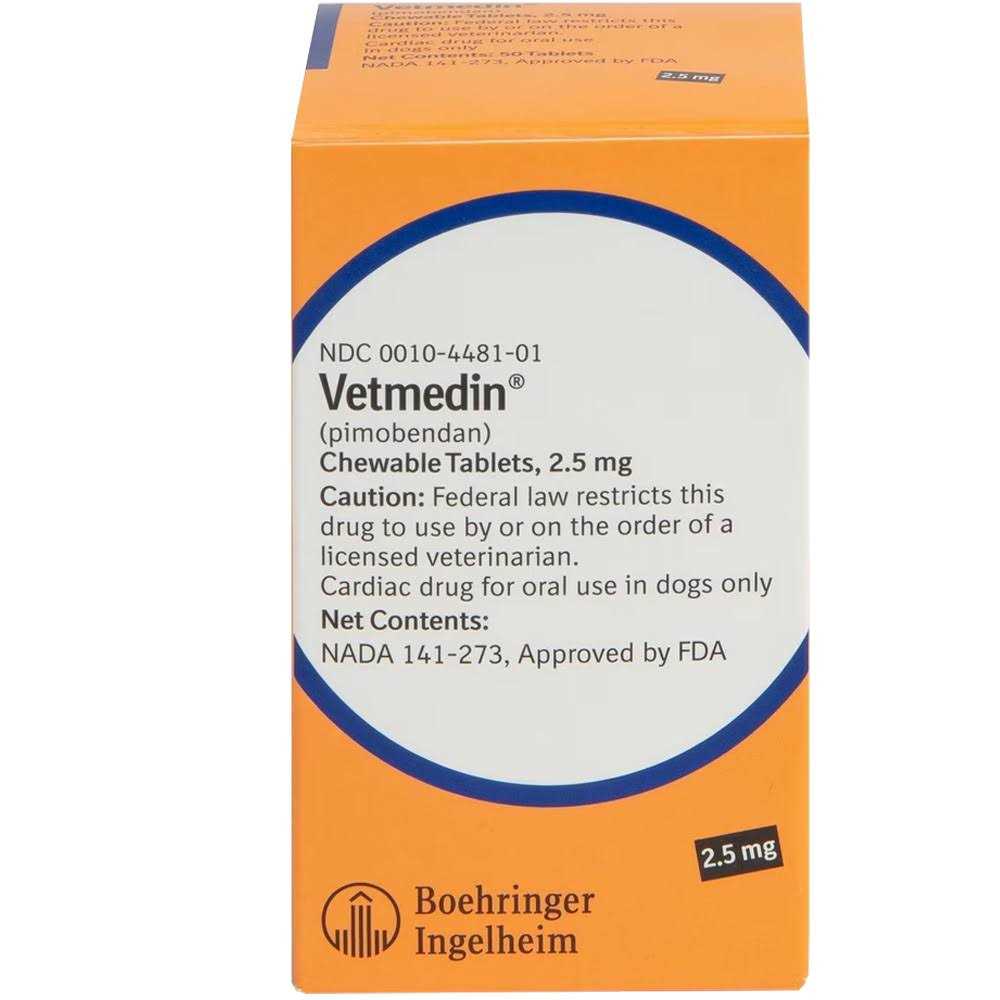 Vetmedin 2.5mg 50 Chewable Tablets - Nail Gallerys