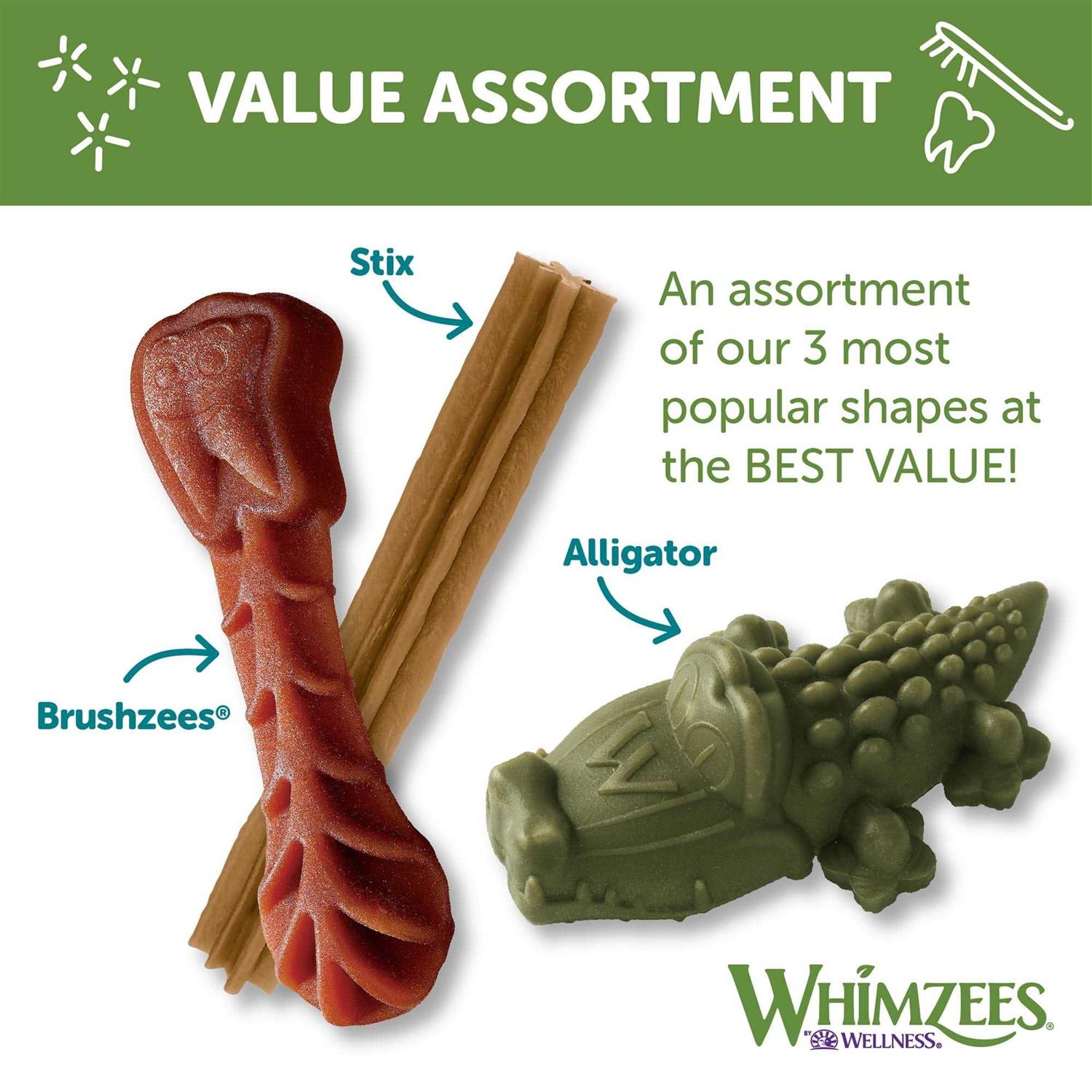 Whimzees Natural Dental Value Box Dog Treats - Nail Gallerys