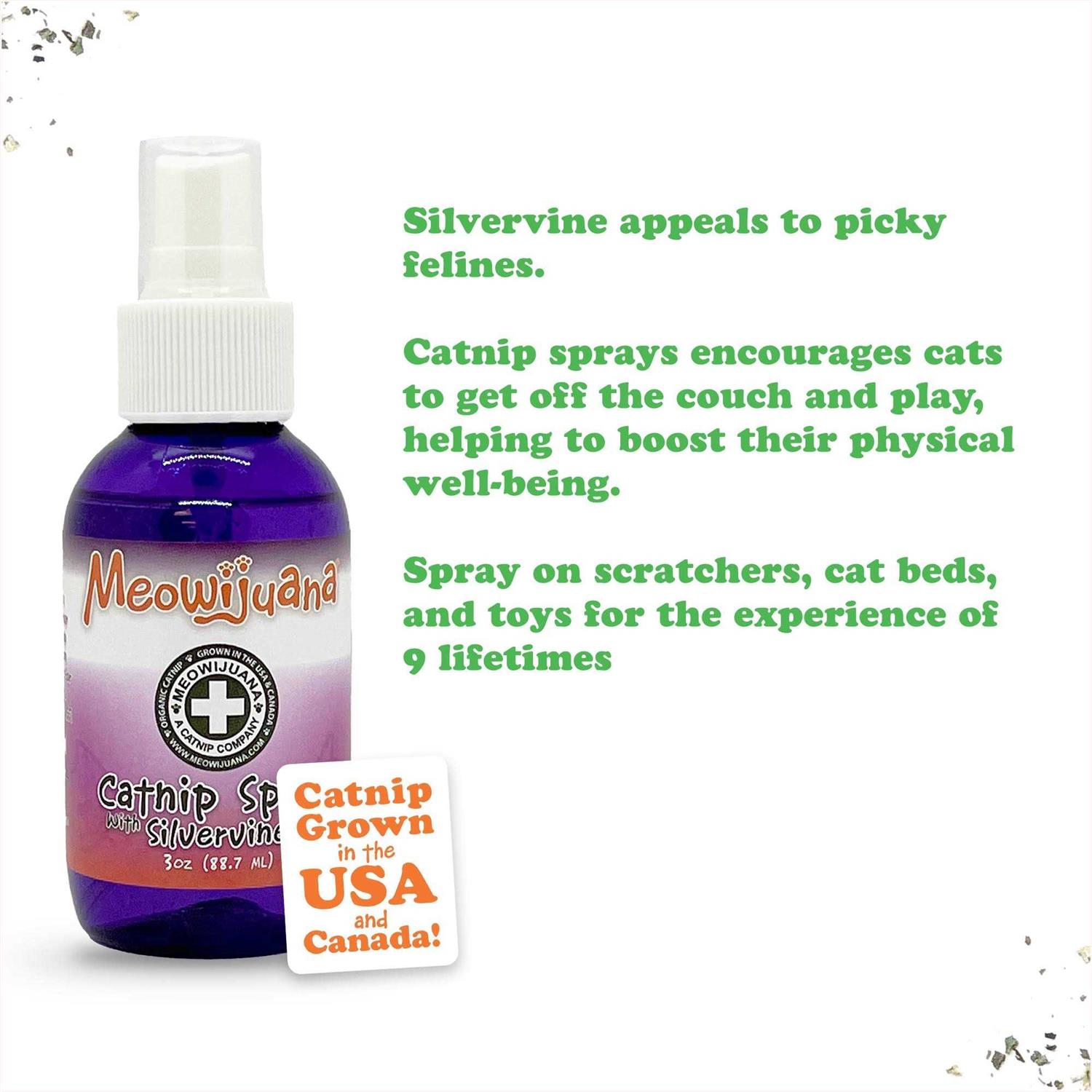 Meowijuana Catnip Spray with Silvervine - Nail Gallerys