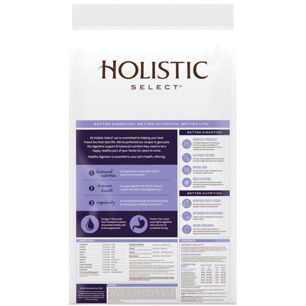 Holistic Select Adult Health Chicken Meal Rice Dry Dog Food - Nail Gallerys