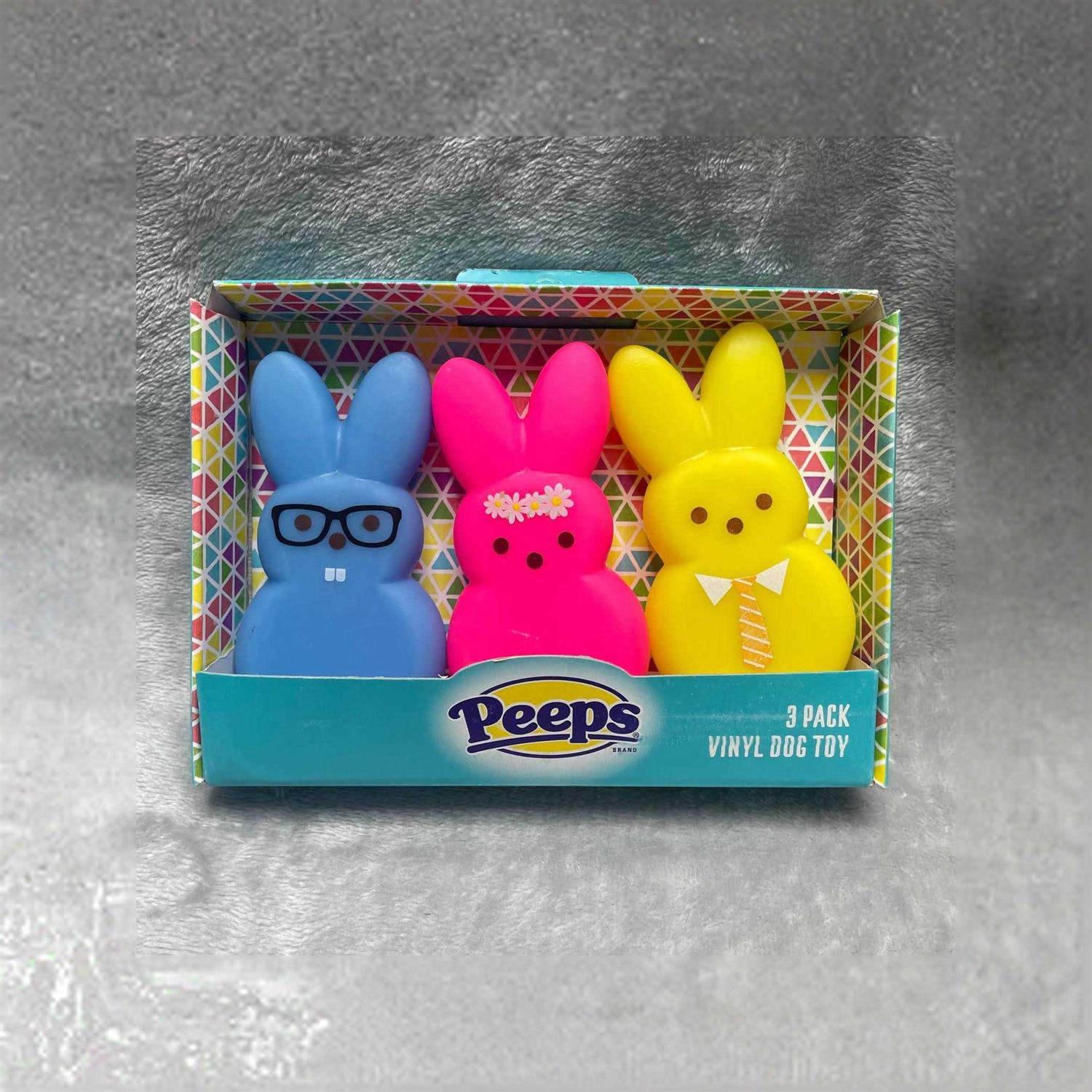 Peeps Dog Toy Vinyl Bunny - Nail Gallerys