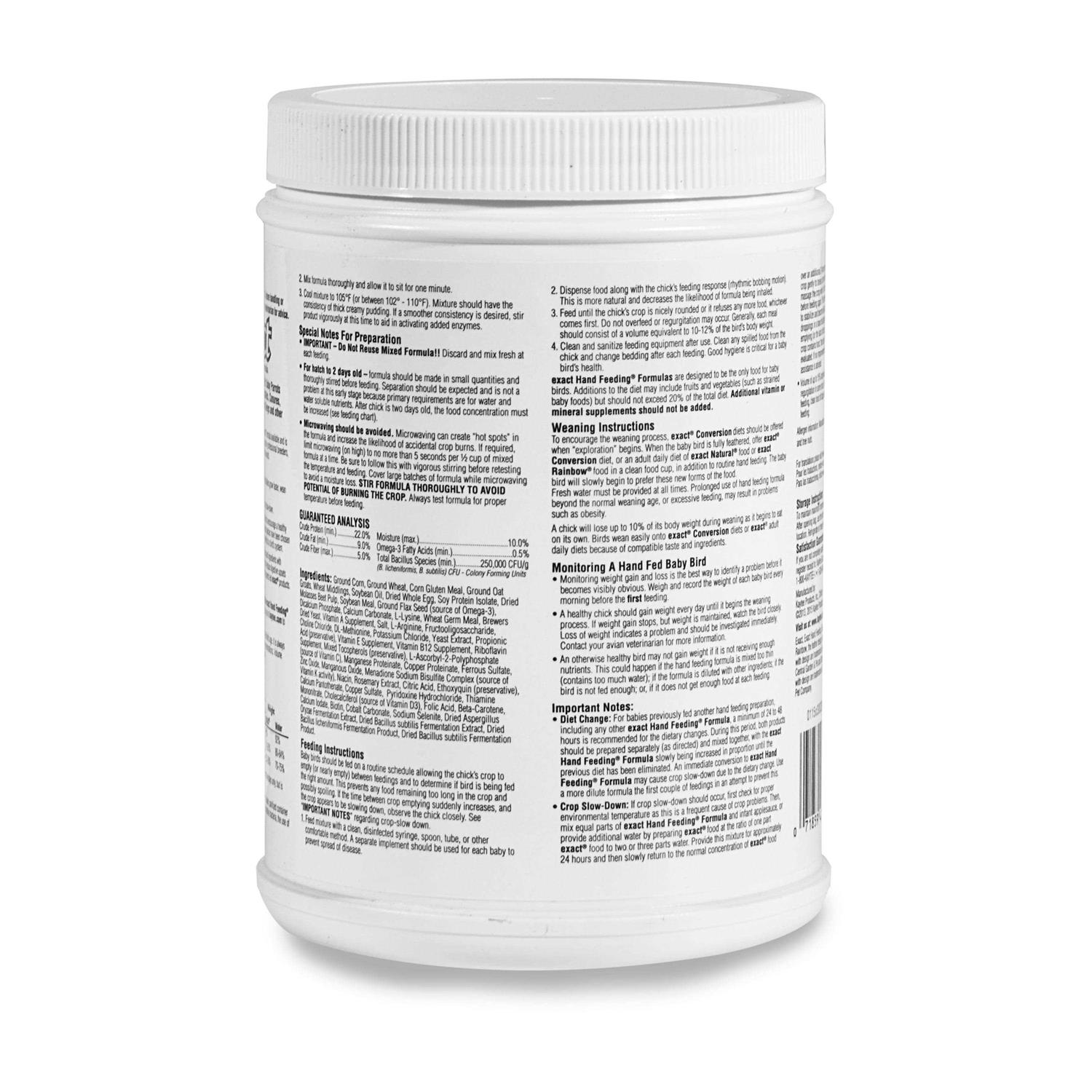 Kaytee Exact Hand Feeding Formula Baby - Nail Gallerys