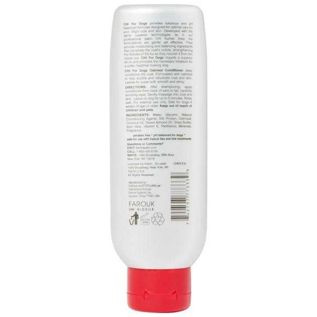 CHI for Dogs Oatmeal Conditioner for Dogs 6 oz Best Oatmeal Dog Conditioner for Dogs with Dry Skin Sulfate & Paraben Free - Nail Gallerys