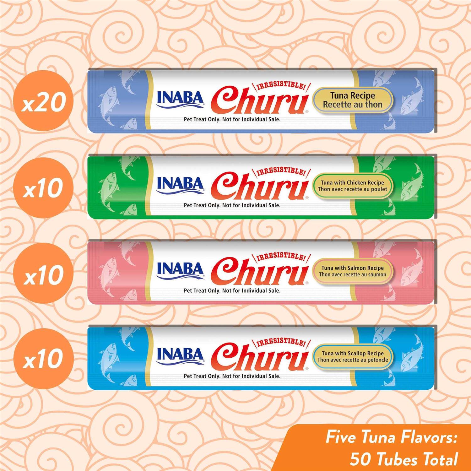 Inaba Churu Tuna Cat Treats Variety Pack - Nail Gallerys