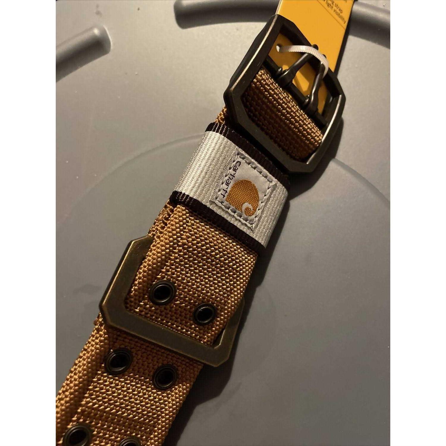 Carhartt Brown Nylon Wide Dog Collar - Nail Gallerys