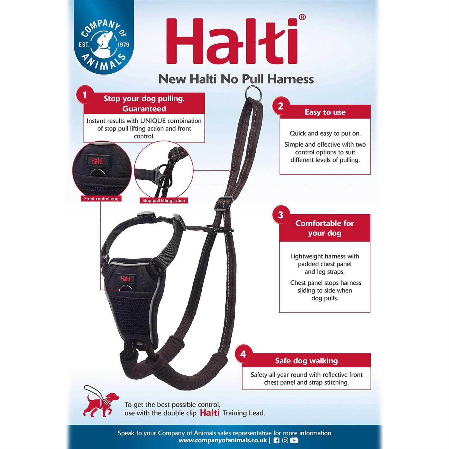 Halti No Pull Dog Harness - Nail Gallerys