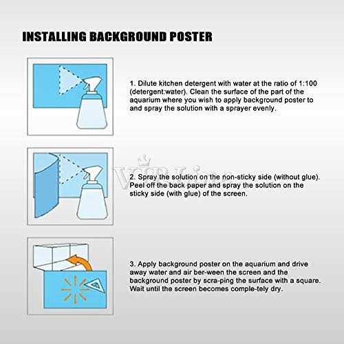 VIP.LINE Rock Wall Aquarium Background Poster PVc Fish Tank Decor Landscape 24 36 48 72 - Nail Gallerys