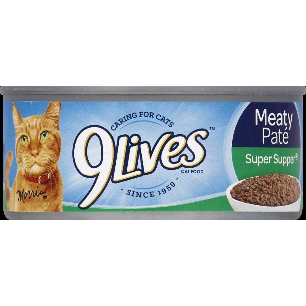 9 Lives Meaty Pate Super Supper Canned Cat Food - Nail Gallerys