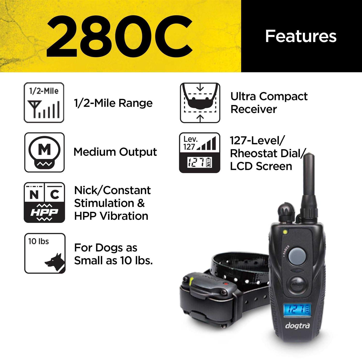 Dogtra 280C Dog Remote Training Collar - Nail Gallerys