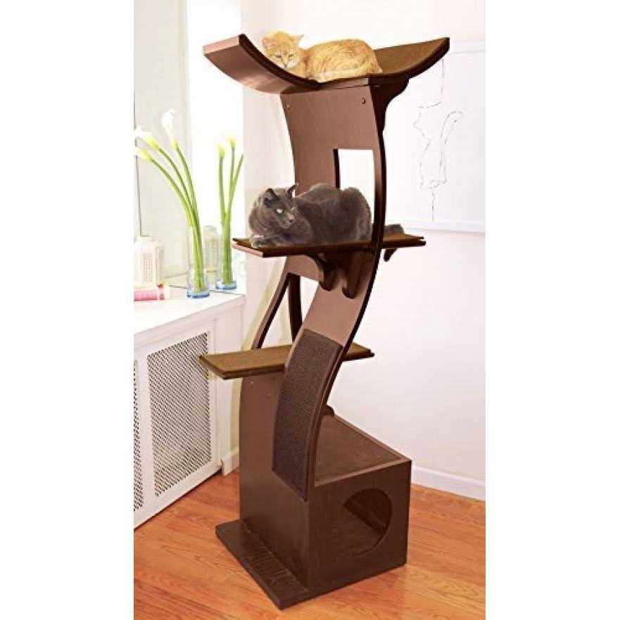 The Refined Feline Lotus Tower Cat Tree - Nail Gallerys