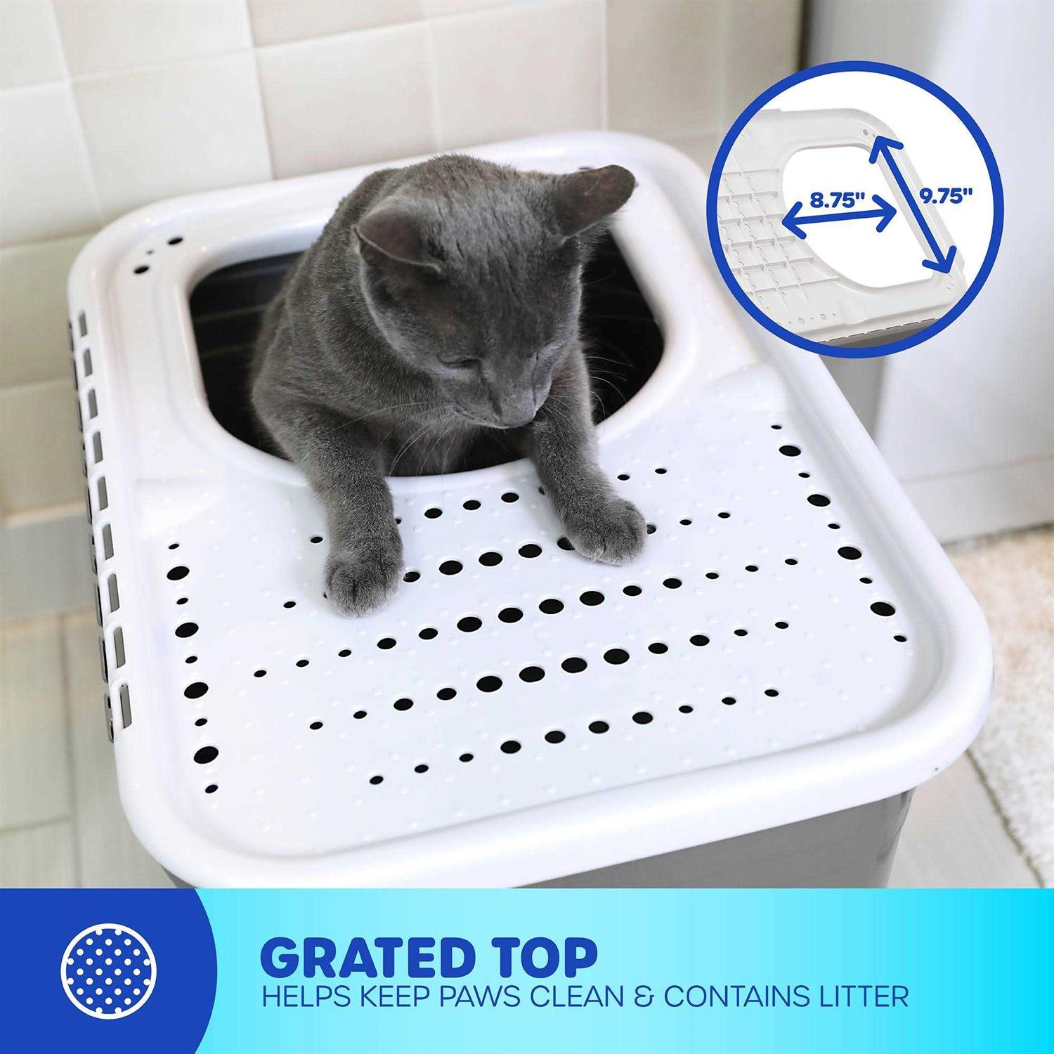 Petmate Top Entry Litter Pan - Nail Gallerys
