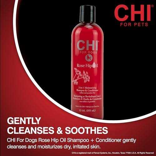 CHI for Dogs Rose Hip Oil Moisturizing Waterless Bath Spray - Nail Gallerys