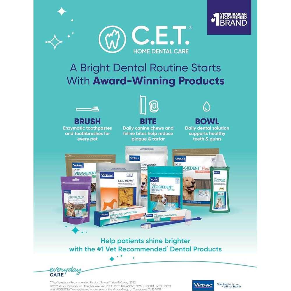 C.E.T. Enzymatic Oral Hygiene Chews for Dogs - Nail Gallerys