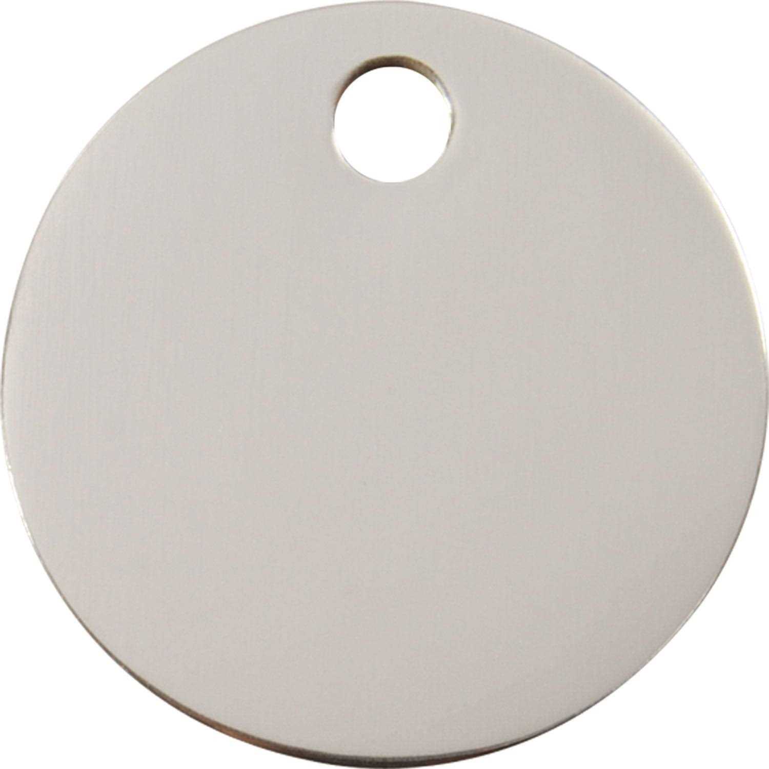 Red Dingo Circle Pet ID Dog Tag - Nail Gallerys