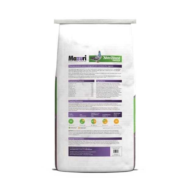 Mazuri Nutriblend Green Pigeon Bird Food - Nail Gallerys