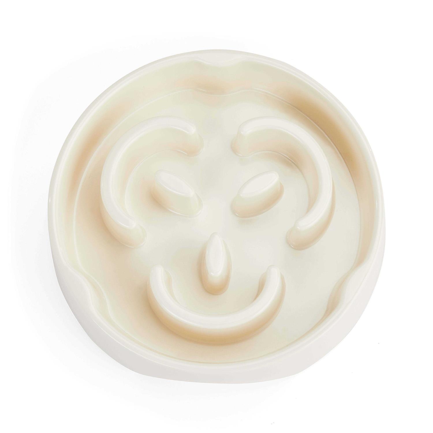 EveryYay Slow 1.6 Cups White Dog Feeder - Nail Gallerys