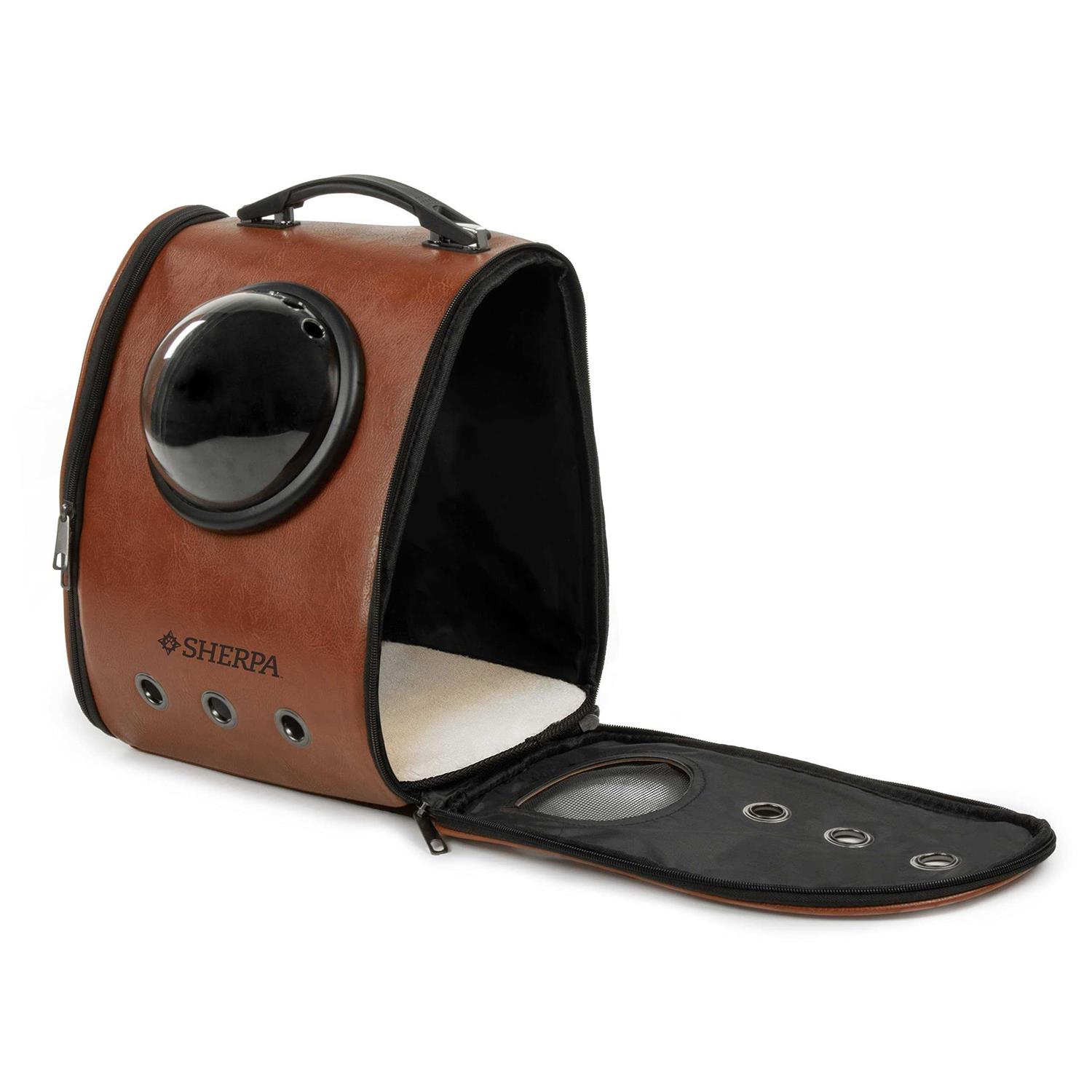 Sherpa Bubble Cat Carrier Backpack 14.57 L X 13.78 W X 6 H - Nail Gallerys