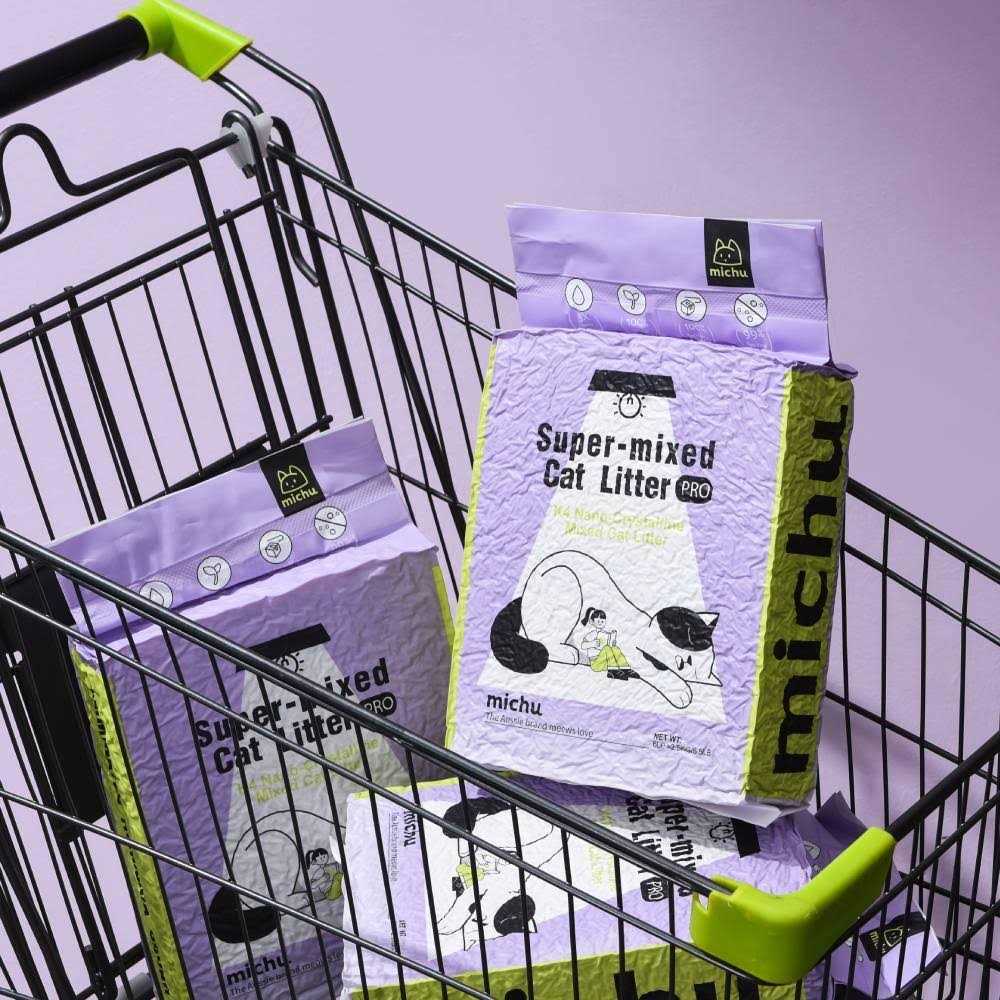 Michu Mixed Tofu Heavy Duty Flushable Kitty Litter - Nail Gallerys