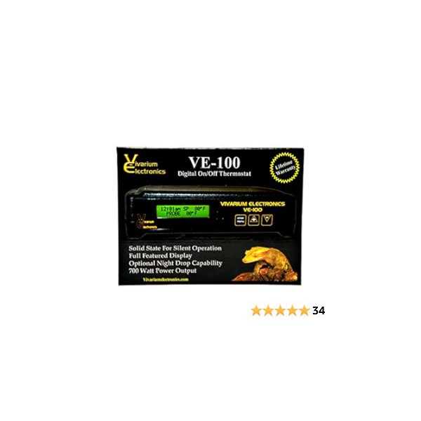Reptile Basics Vivarium Electronics VE-100 Thermostat - Nail Gallerys