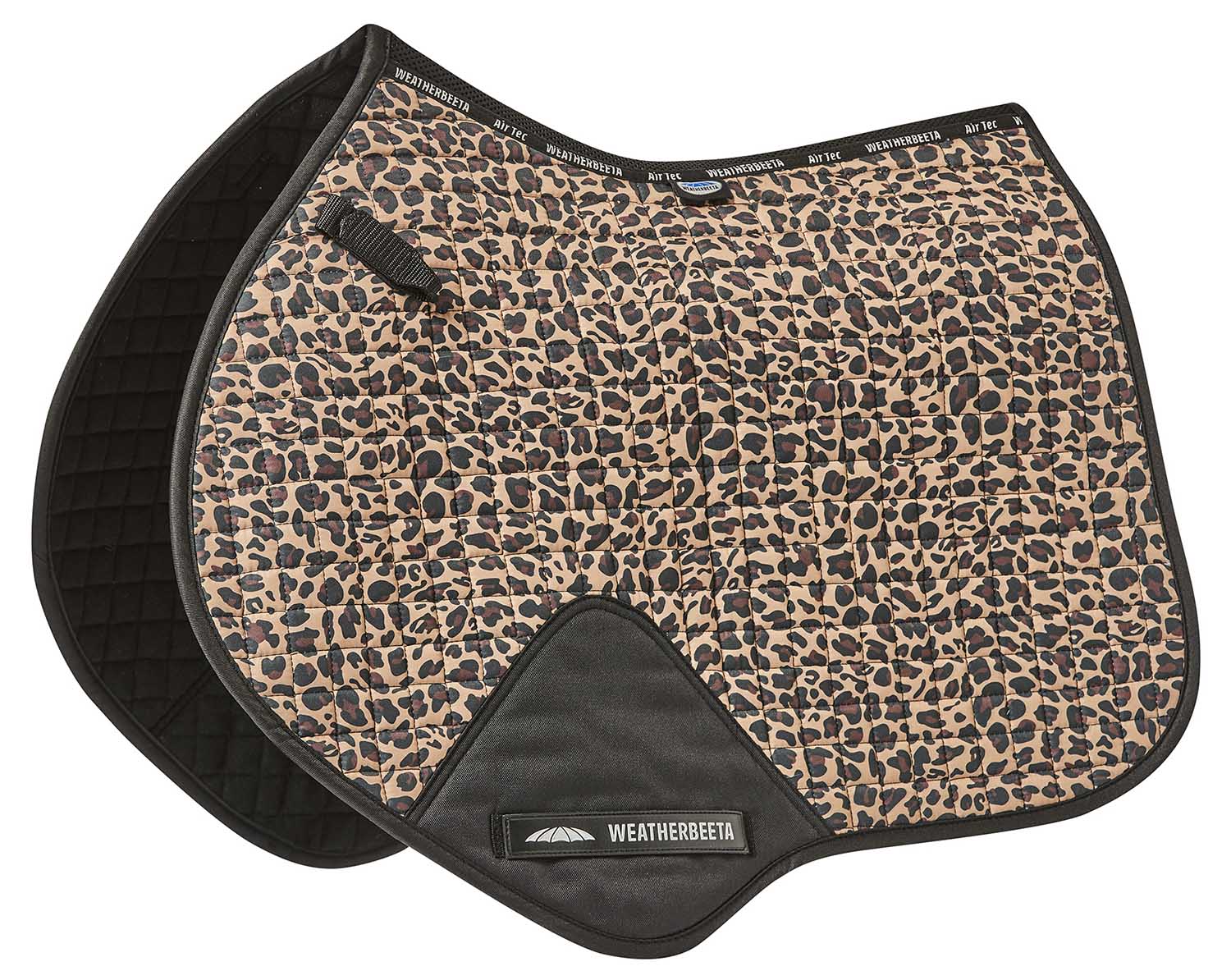WeatherBeeta Prime Leopard Jump Shaped Saddle Pad - Nail Gallerys
