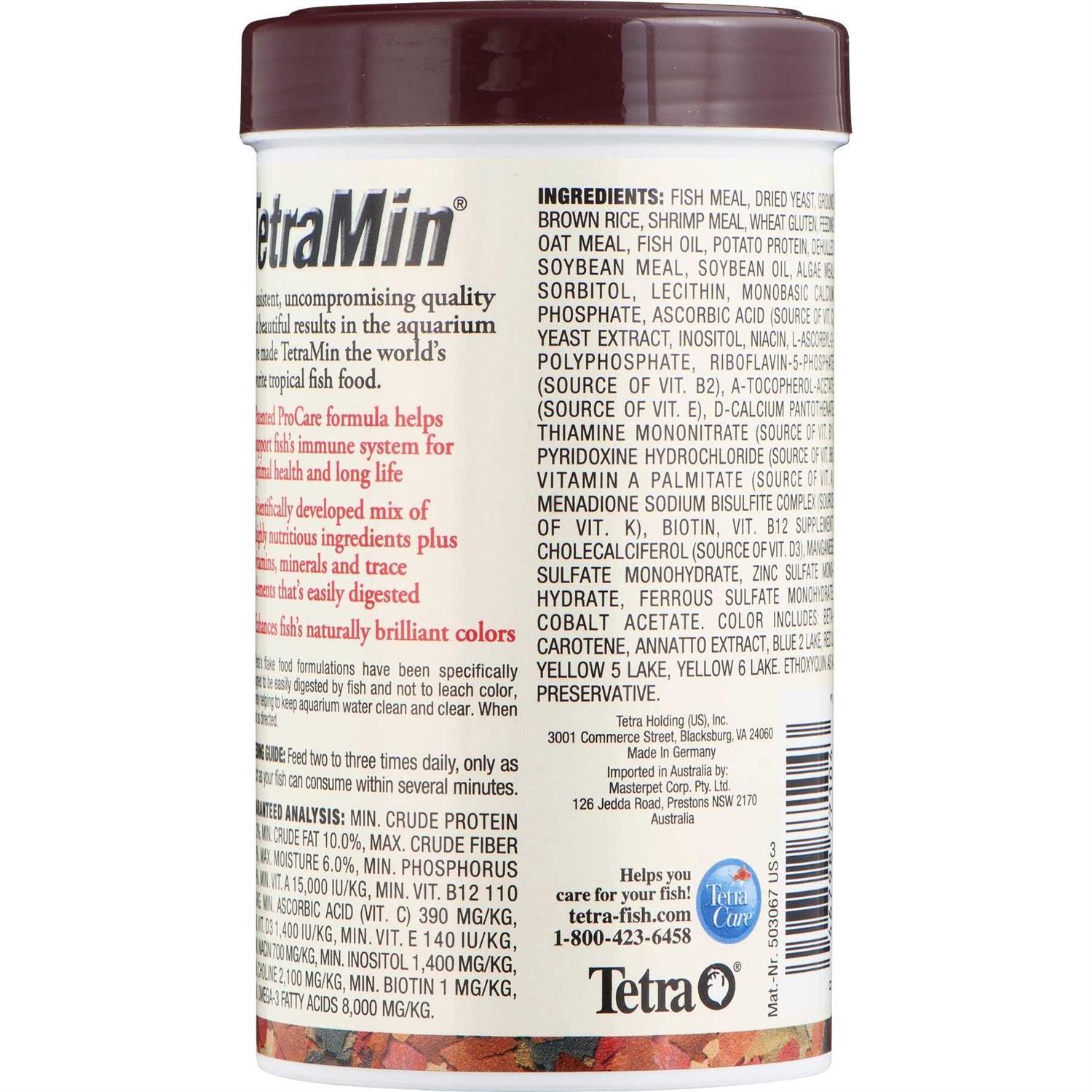 Tetra TetraMin Tropical Flakes Fish Food - Nail Gallerys