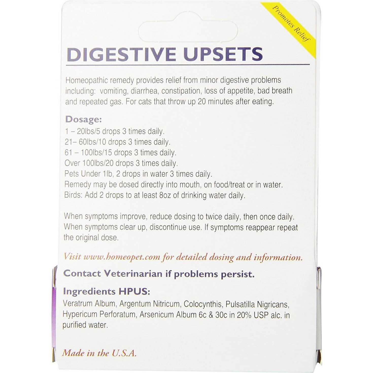 HomeoPet Digestive Upsets Feline - Nail Gallerys