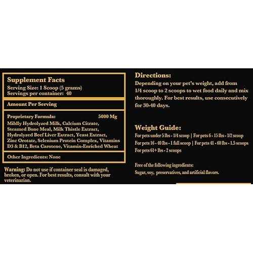 Lexelium Nursing and Lactation Supplement for Dogs and Cats - Nail Gallerys