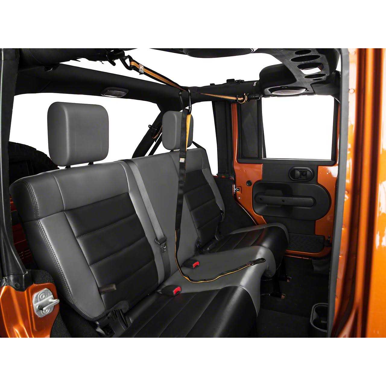 Jeep Pet Backseat Auto Zip Line with Leash Wrangler J102402 JK - Nail Gallerys