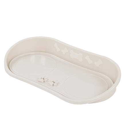 JOBAR Non-Skid Pet Bowl Tray - Nail Gallerys