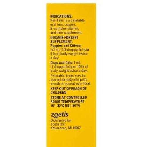 Pet-Tinic Pediatric Drops for Dogs - Nail Gallerys